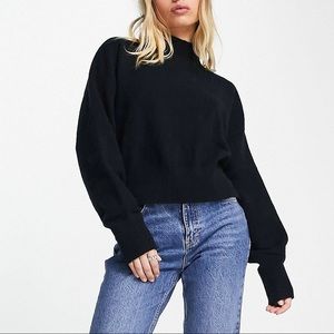Mock neck sweater